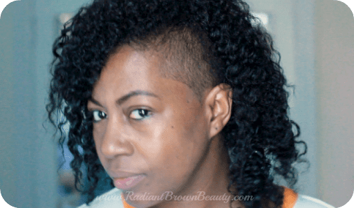 WOW! Natural Crochet hairstyle for Short natural hair, Looks like