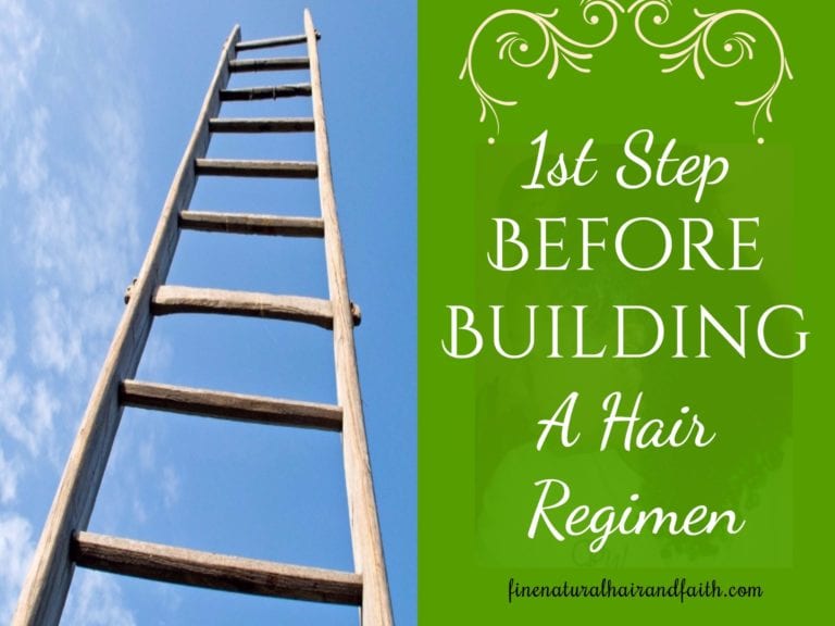 building a hair regimen