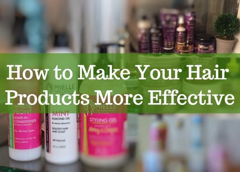 how to make hair products more effective