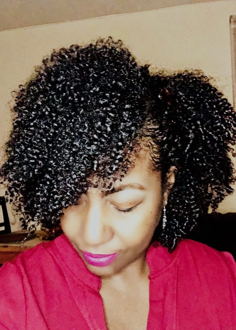 naturally fine curly natural hair