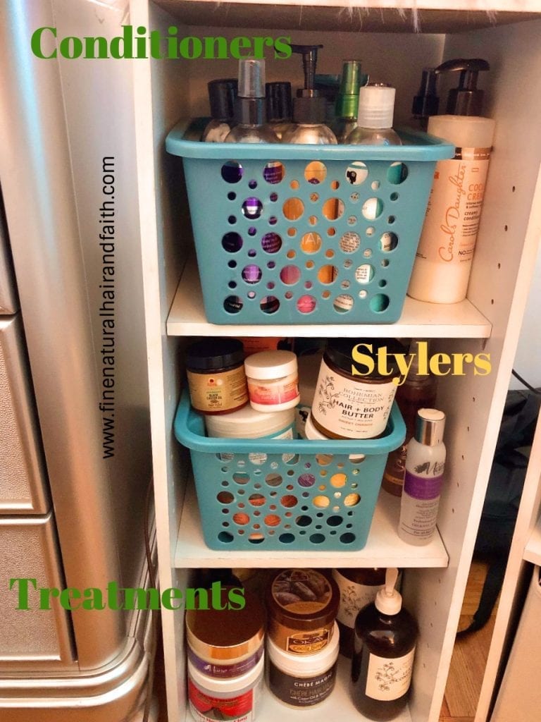 Hair supply shop organizer