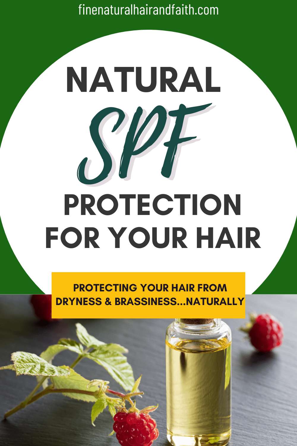 Natural Sunscreens for Hair Protection Fine Natural Hair and Faith