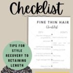 fine hair tips