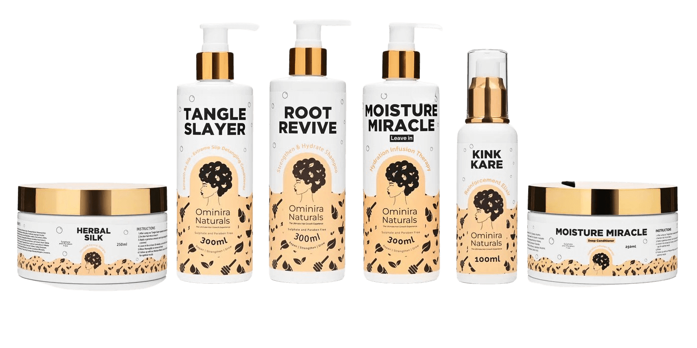 Ominira Naturals Luxe Hair Product Line