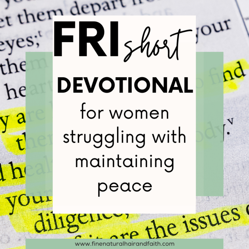 God Notes: A Daily Devotional for Christian Women – Fine Natural Hair ...