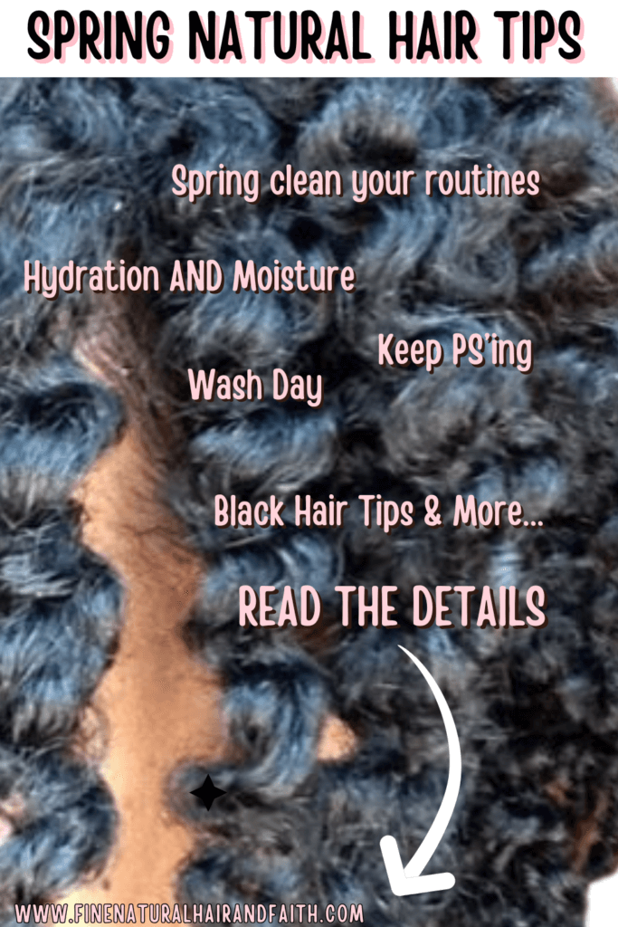 Spring Natural Hair 7 Natural Hair Tips for Spring to Refresh Your Routines