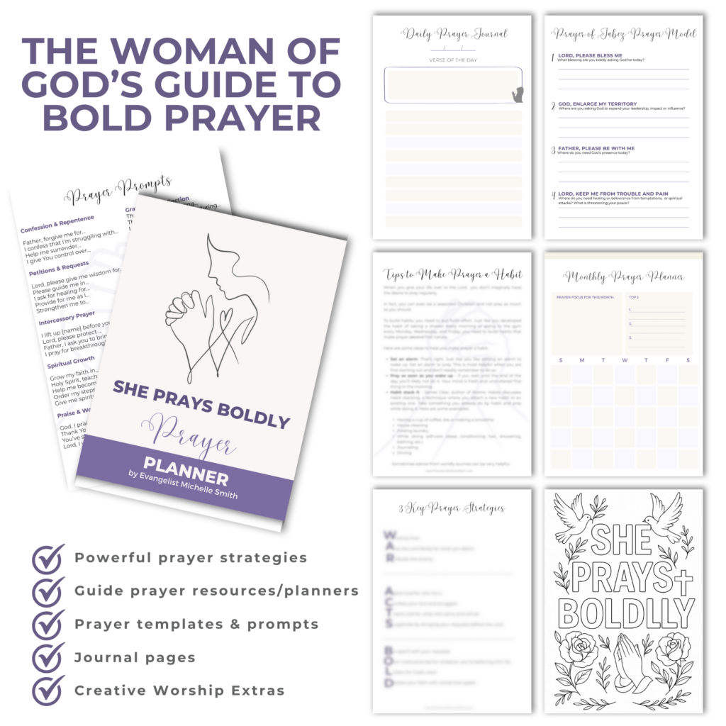 prayer planner pages