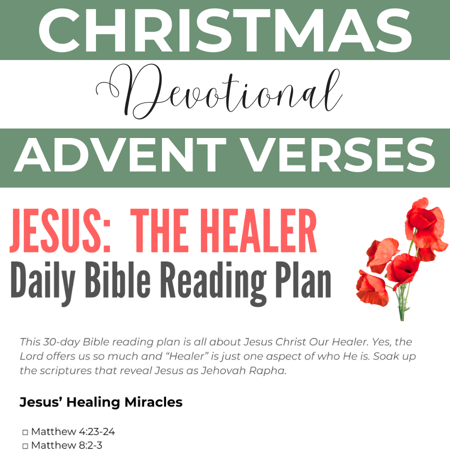 featured image for a christmas advent bible reading plan