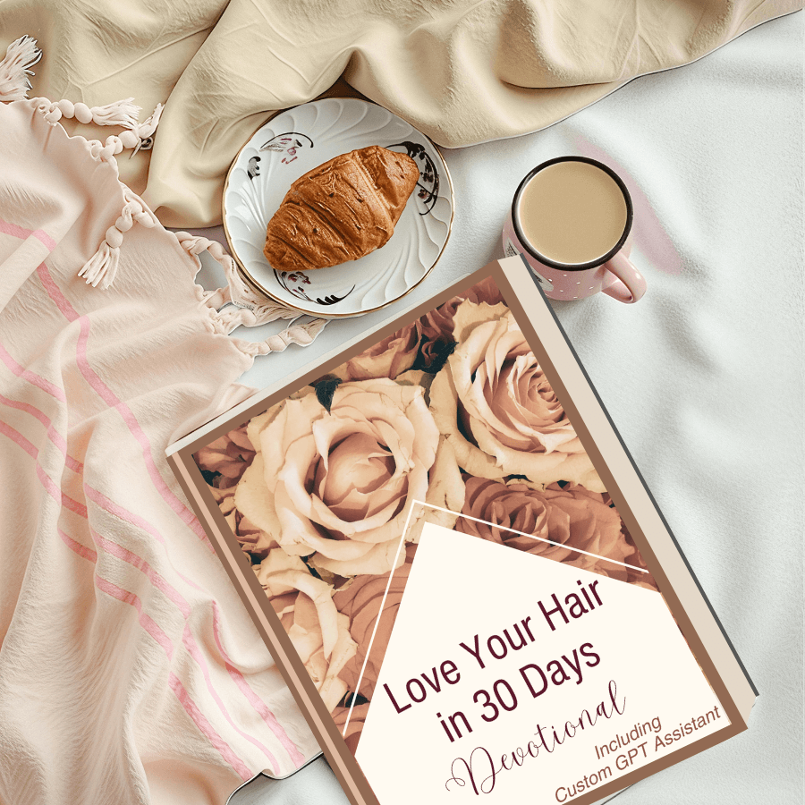 christian natural hair mockup cover mockup