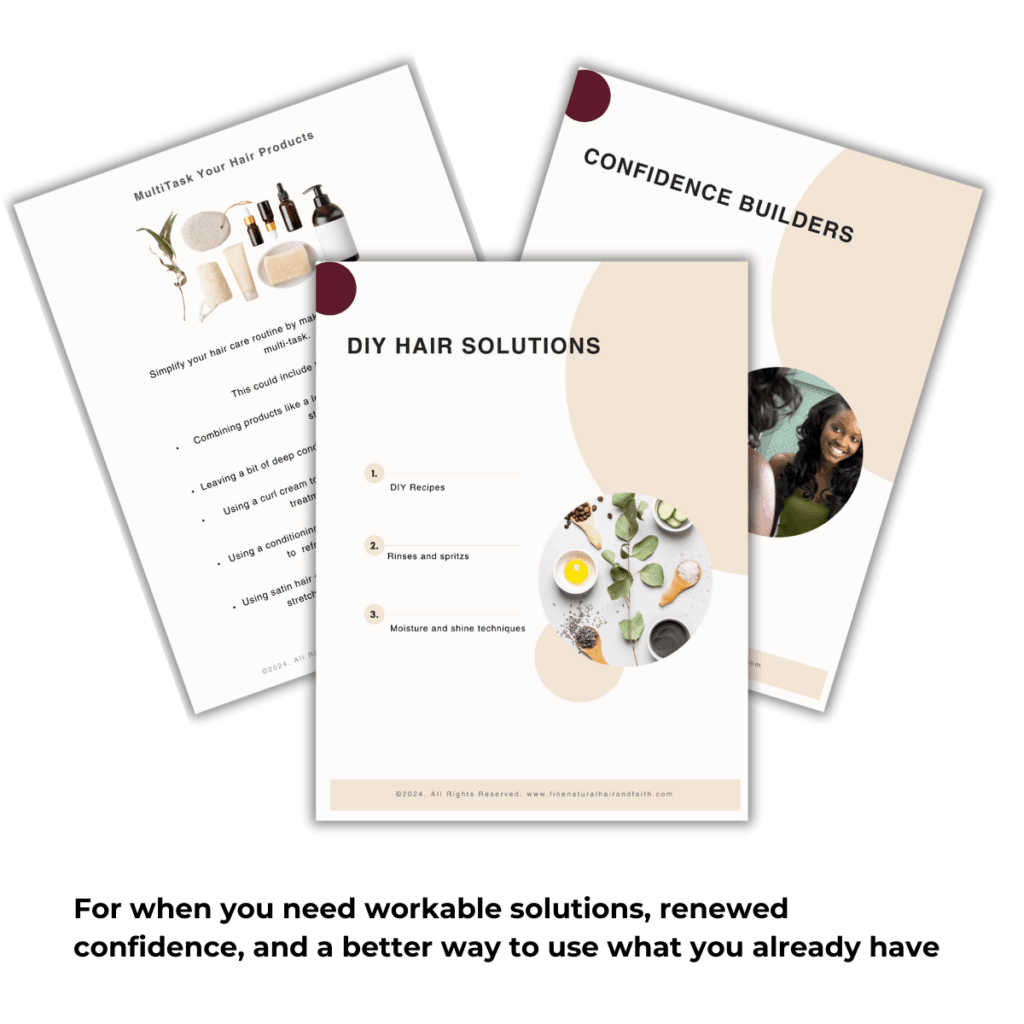 everyday hair solutions book pages