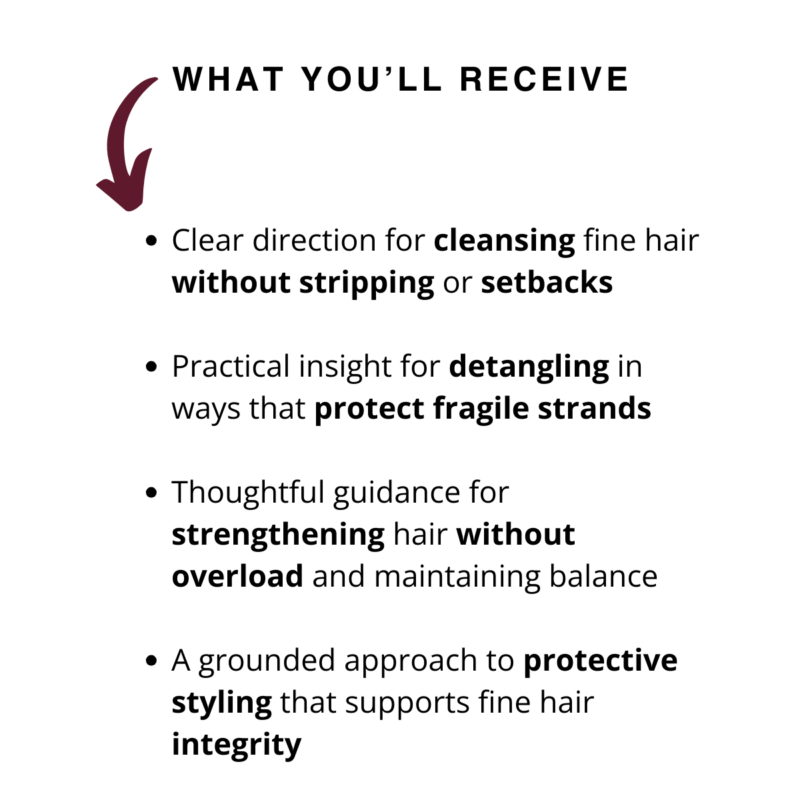 fine hair mastery guide details