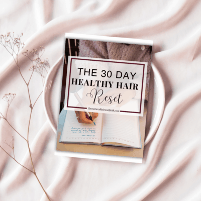 30 day hair reset cover mockup image