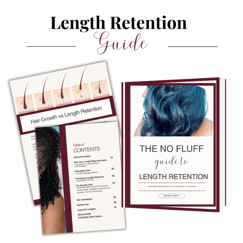 guide to length retention on natural hair