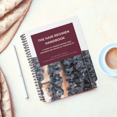 personality based hair routine guide mockup