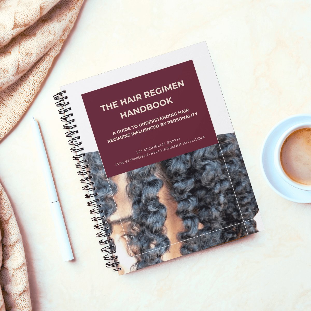 personality based hair routine guide mockup