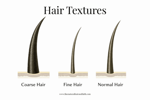graphic of hair textures